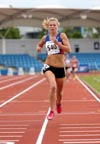 Lucy Sumner (Preston Harriers) under-20 womens 800 metres, Northern Championships, Sport City, Manchester